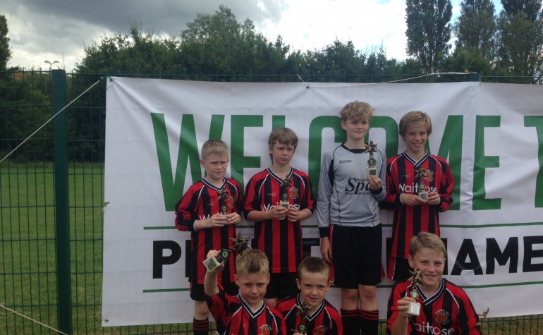 Droitwich Spa U11 Hornets runners up