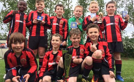 U9 Colts win the Stourport and District Youth Football League Vase Final